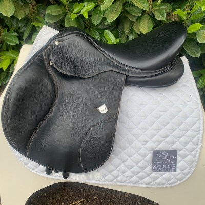 Bates 17” Elevation Deep Seat with Luxe Leather (S3755) 